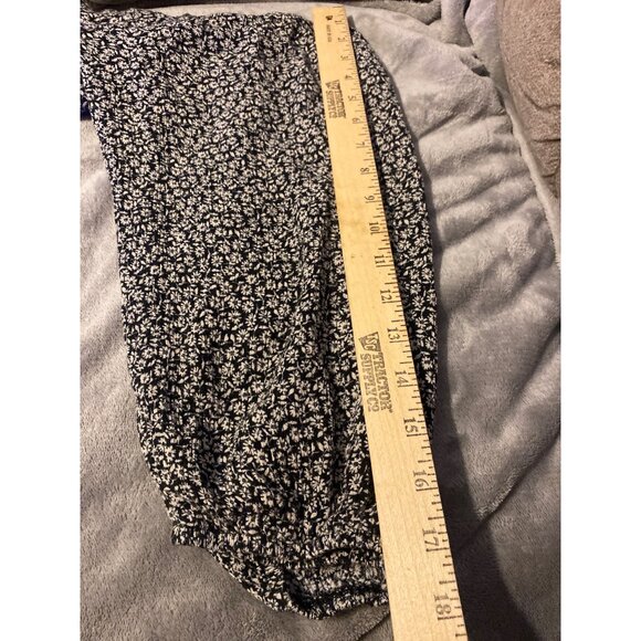 Altered State women’s S Floral Baby Doll Top Square Neck country Core Tie-back - Picture 8 of 9